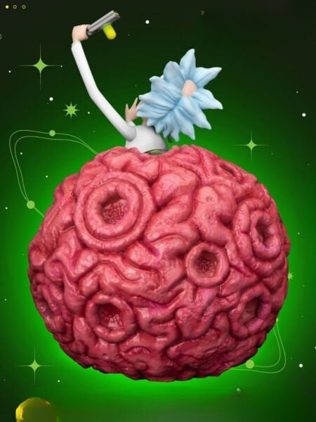 Rick and Morty - Rick and Morty Master Craft Series Limited Edition Heykel