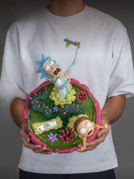 Rick and Morty - Rick and Morty Master Craft Series Limited Edition Heykel