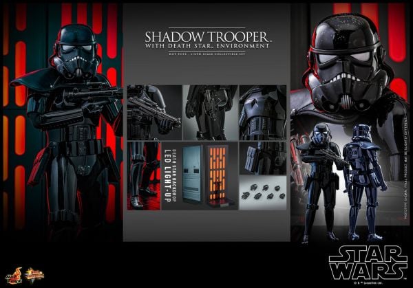 Star Wars - Shadow Trooper with Death Star Environment 1/6 Scale Koleksiyon Figür Seti
