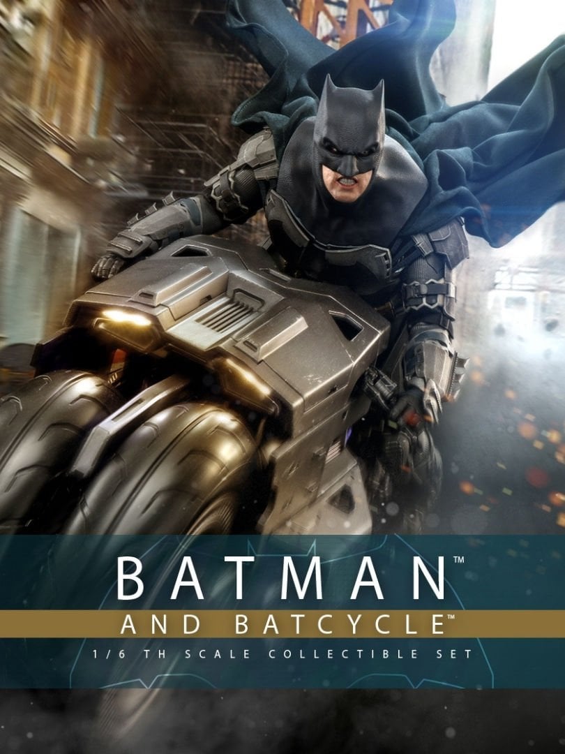 The Flash – Batman and Batcycle 1/6 Scale Koleksiyon Figür ve Araç Seti