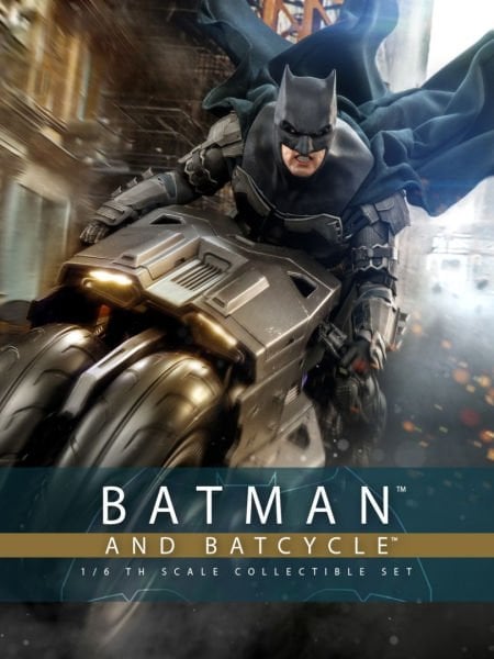 The Flash – Batman and Batcycle 1/6 Scale Koleksiyon Figür ve Araç Seti
