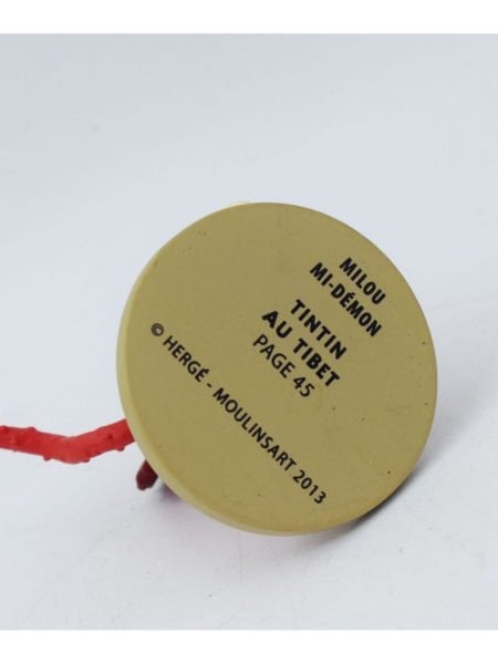 Tintin - Milou (Snowy) Demon (Milou Mi-Démon) Resin Heykelcik