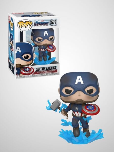 Avengers: Endgame - Captain America w/ Broken Shield Funko Pop! Marvel Figür