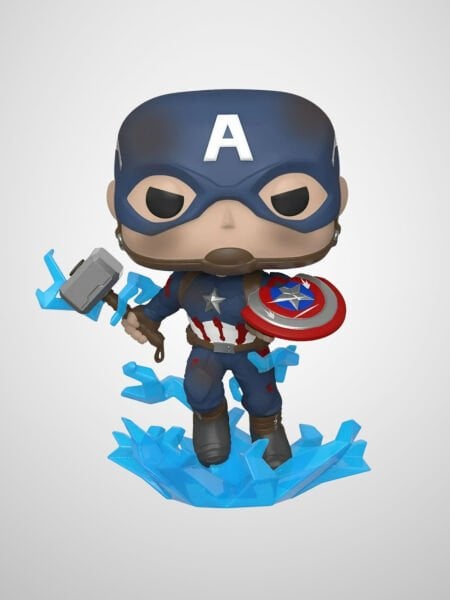 Avengers: Endgame - Captain America w/ Broken Shield Funko Pop! Marvel Figür