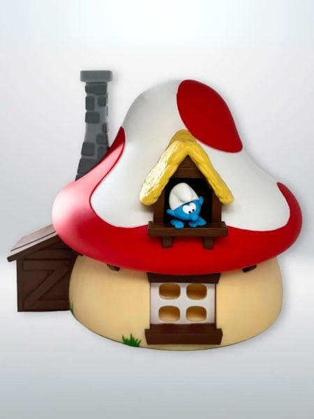 Smurfs Mushroom House Money Box - Şirinler Evi Kumbara