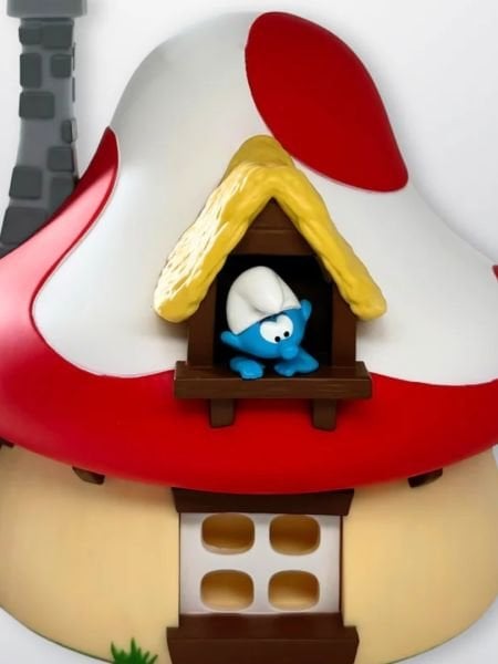 Smurfs Mushroom House Money Box - Şirinler Evi Kumbara