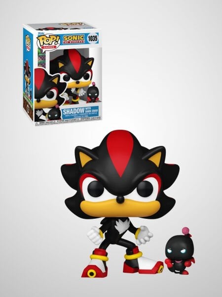 Sonic The Hedgehog - Shadow w/ Dark Chao Funko Pop & Buddy! Games Figür