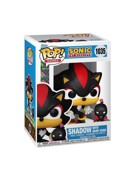 Sonic The Hedgehog - Shadow w/ Dark Chao Funko Pop & Buddy! Games Figür