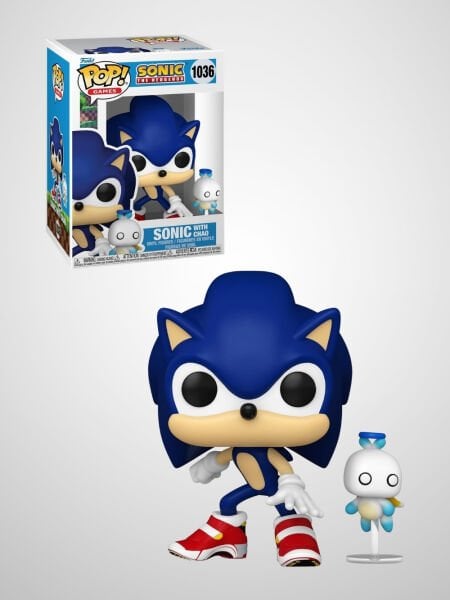 Sonic The Hedgehog - Sonic w/ Hero Chao Funko Pop & Buddy! Games Figür