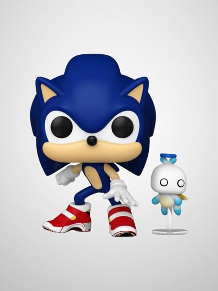 Sonic The Hedgehog - Sonic w/ Hero Chao Funko Pop & Buddy! Games Figür