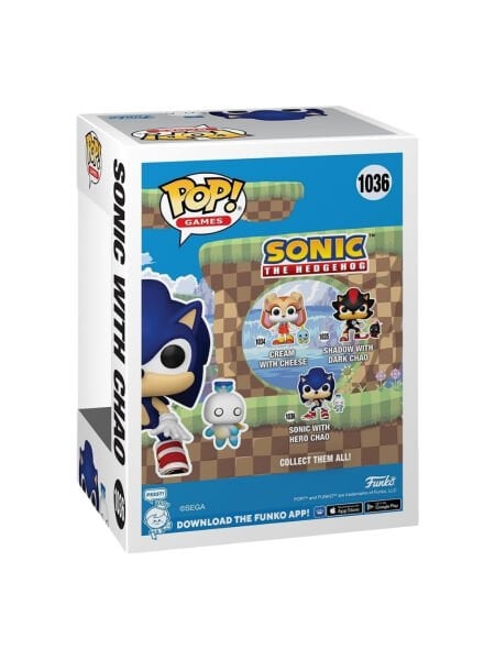 Sonic The Hedgehog - Sonic w/ Hero Chao Funko Pop & Buddy! Games Figür