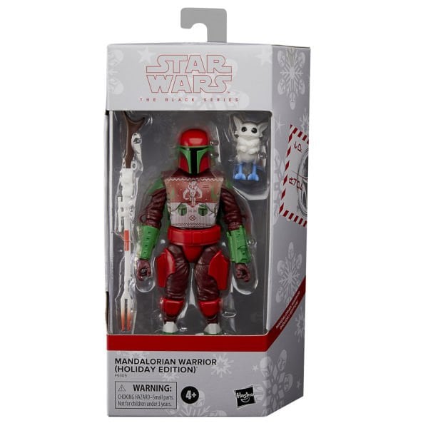 Star Wars - Black Series Mandalorian Warrior (Holiday Edition) Aksiyon Figürü