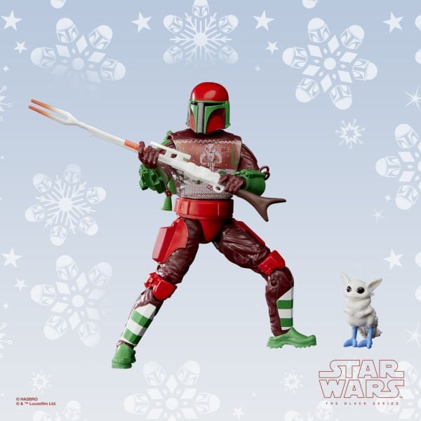 Star Wars - Black Series Mandalorian Warrior (Holiday Edition) Aksiyon Figürü