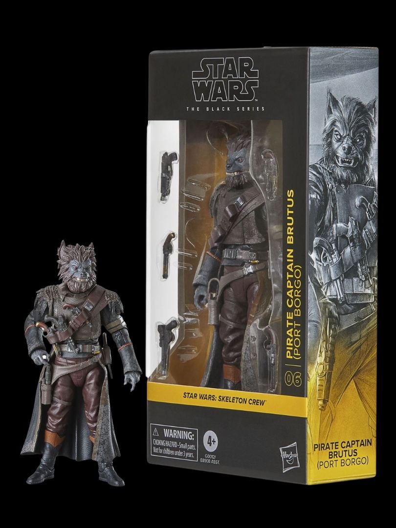 Star Wars Black Series Pirate Captain Brutus (Port Borgo) (Skeleton Crew) Aksiyon Figürü