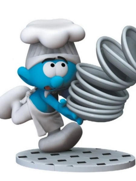 Smurfs (Şirinler) - The Chef Heykel