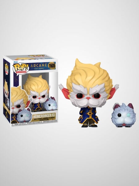 Arcane: League of Legends - Heimerdinger with Poro Funko Pop! Television Figür #1605