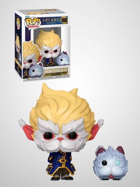 Arcane: League of Legends - Heimerdinger w/Poro Funko Pop! TV Figür