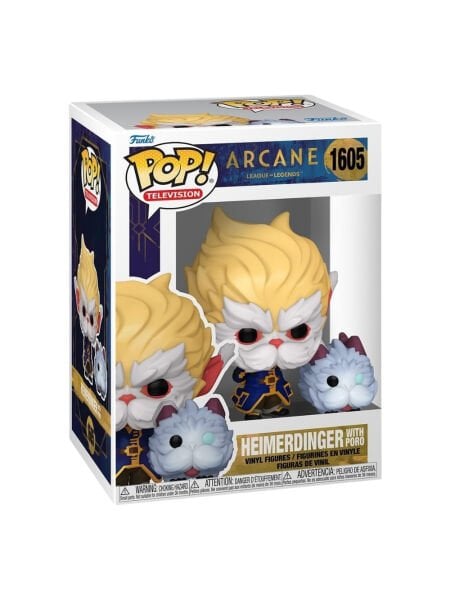 Arcane: League of Legends - Heimerdinger w/Poro Funko Pop! TV Figür