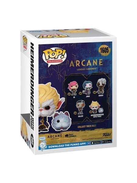 Arcane: League of Legends - Heimerdinger w/Poro Funko Pop! TV Figür
