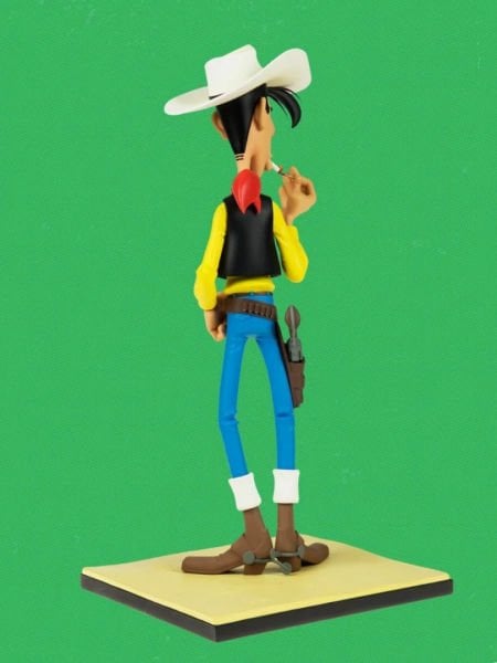 Lucky Luke (Red Kit) - Lucky Luke Lighting His Cigarette Limited Edition Heykel