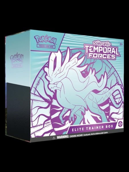 Pokemon TCG: Scarlet & Violet - Temporal Forces Elite Trainer Box (Walking Wake)