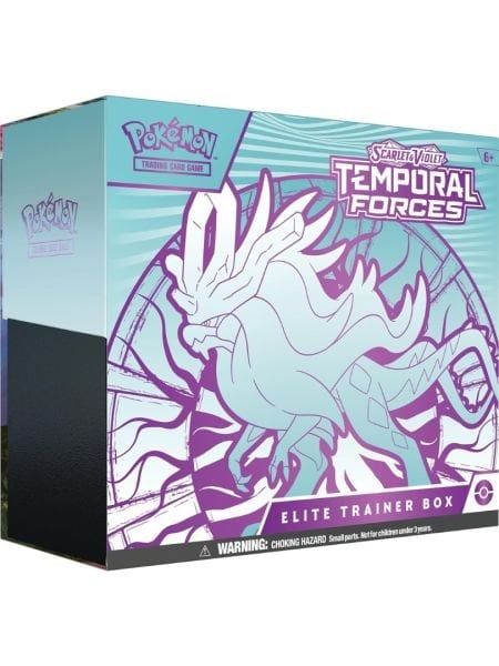 Pokemon TCG: Scarlet & Violet - Temporal Forces Elite Trainer Box (Walking Wake)