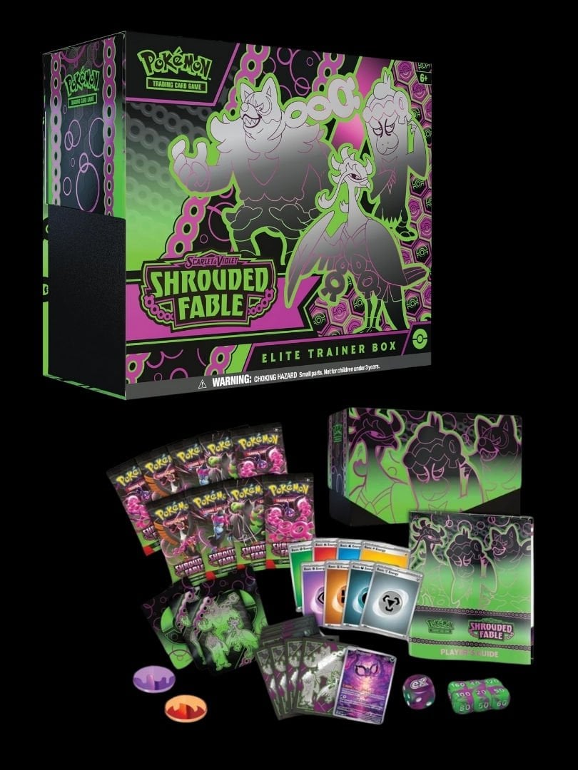 Pokemon TCG: Scarlet & Violet - Shrouded Fable Elite Trainer Box