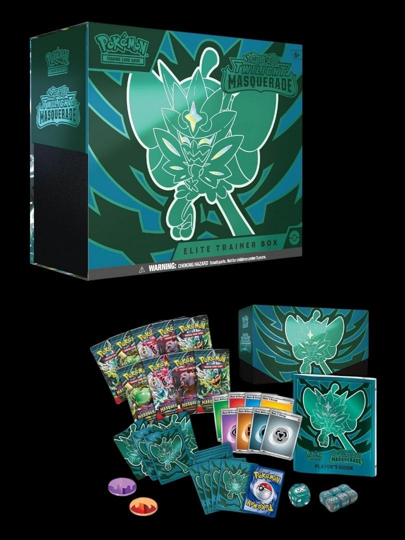 Pokemon TCG: Scarlet & Violet - Twilight Masquerade Elite Trainer Box