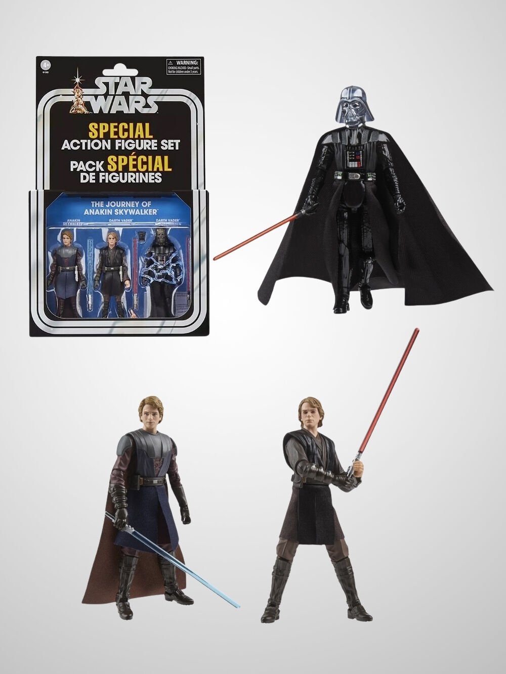 Star Wars Vintage Collection The Journey of Anakin Skywalker 3'lü