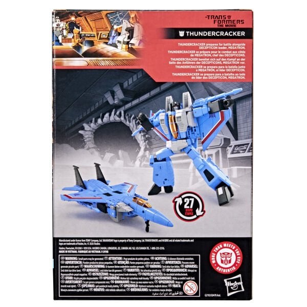 Transformers Studio Series Voyager Class Thundercracker, Transformers: The Movie Aksiyon Figürü