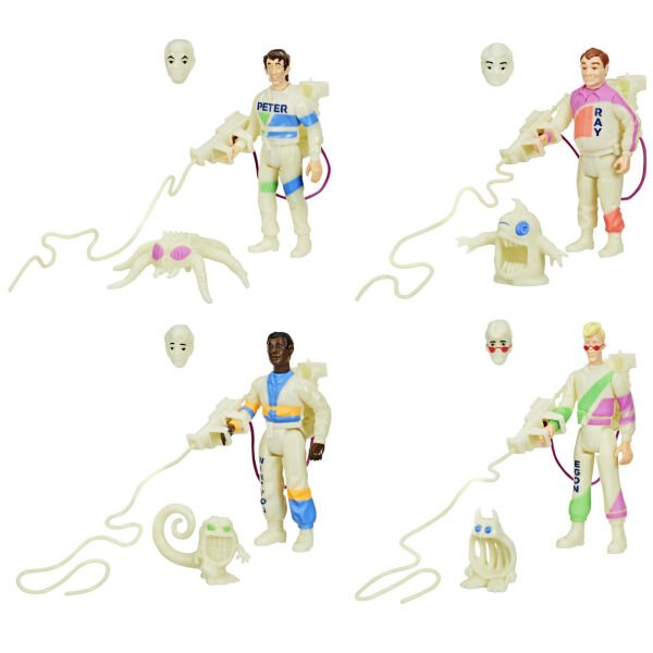 Ghostbusters Kenner Classics The Real Ghostbusters Ecto-Glow Heroes Collector’s Set