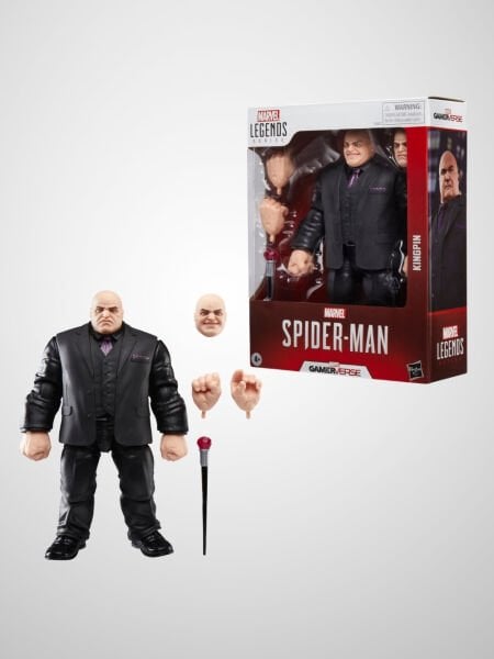 Marvel Legends Gamerverse Kingpin, Spider-Man Video Game Aksiyon Figürü