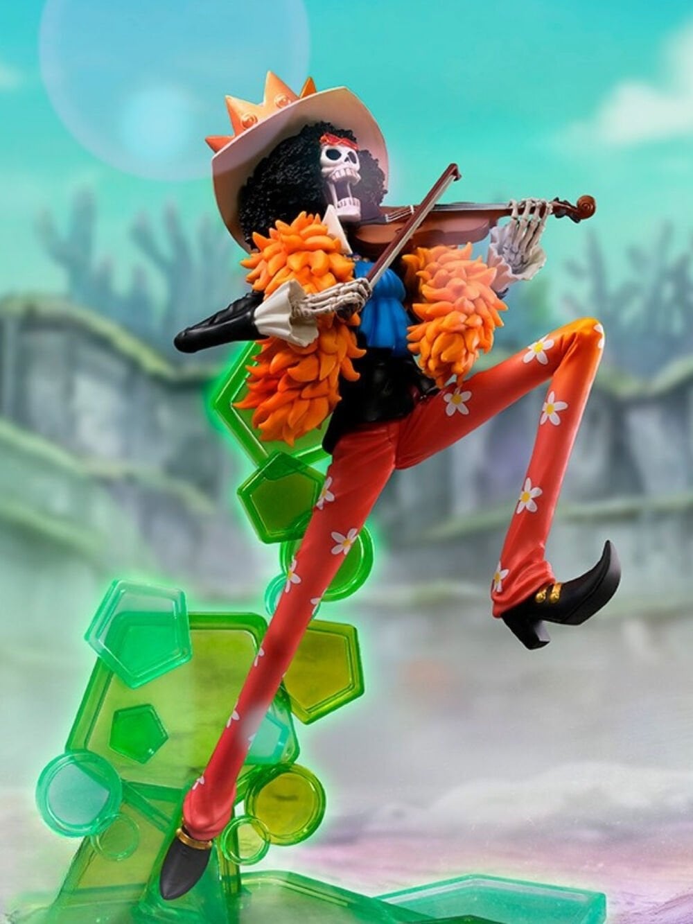 One Piece - Brook Anime Figür, Super Figure Collection
