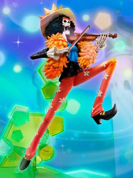 One Piece - Brook Anime Figür, Super Figure Collection