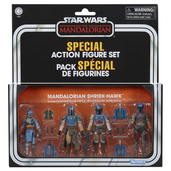 Star Wars Vintage Collection Mandalorian Shriek-Hawk (The Mandalorian) 4'lü Aksiyon Figür Seti