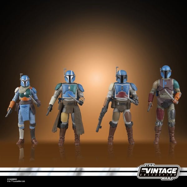 Star Wars Vintage Collection Mandalorian Shriek-Hawk (The Mandalorian) 4'lü Aksiyon Figür Seti