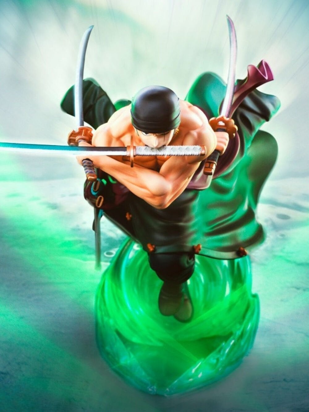 One Piece - Zoro Anime Figür, Super Figure Collection