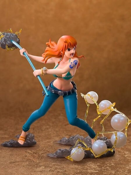 One Piece - Nami Anime Figür, Super Figure Collection