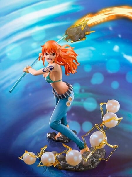 One Piece - Nami Anime Figür, Super Figure Collection