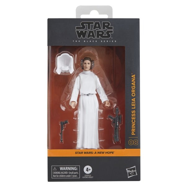 Star Wars Black Series Princess Leia Organa (Star Wars: A New Hope) Aksiyon Figürü