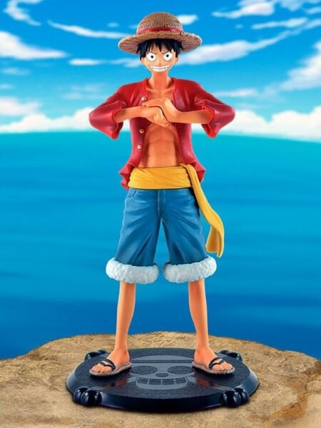 One Piece - Monkey D. Luffy Anime Figür, Super Figure Collection