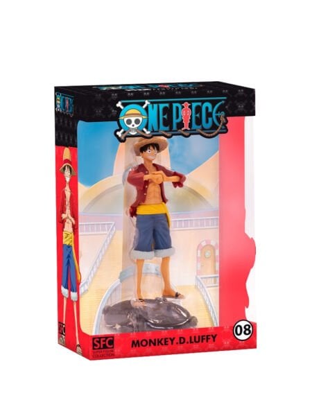 One Piece - Monkey D. Luffy Anime Figür, Super Figure Collection