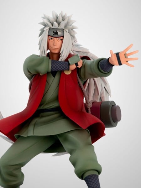 Naruto Shippuden - Jiraiya Anime Figür, Super Figure Collection