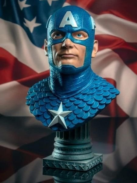 Marvel Comics - Captain America Legends in 3-D 1/2 Scale Limited Edition Büst