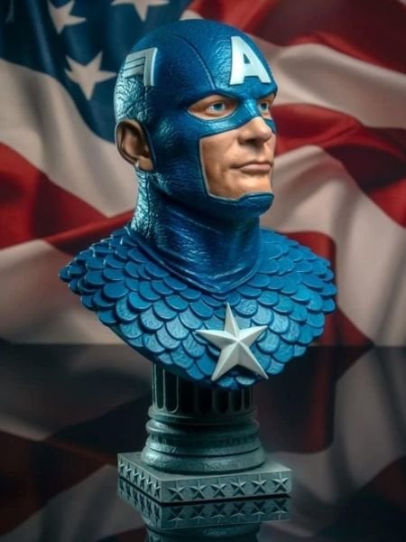Marvel Comics - Captain America Legends in 3-D 1/2 Scale Limited Edition Büst
