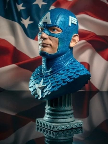 Marvel Comics - Captain America Legends in 3-D 1/2 Scale Limited Edition Büst