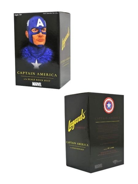 Marvel Comics - Captain America Legends in 3-D 1/2 Scale Limited Edition Büst