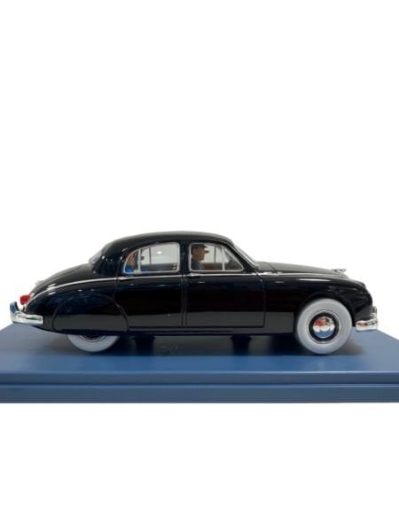 Tintin - The Jaguar MK1 (La MK1 de Dawson) 1/24 Scale Diecast Model Araç (No.35)