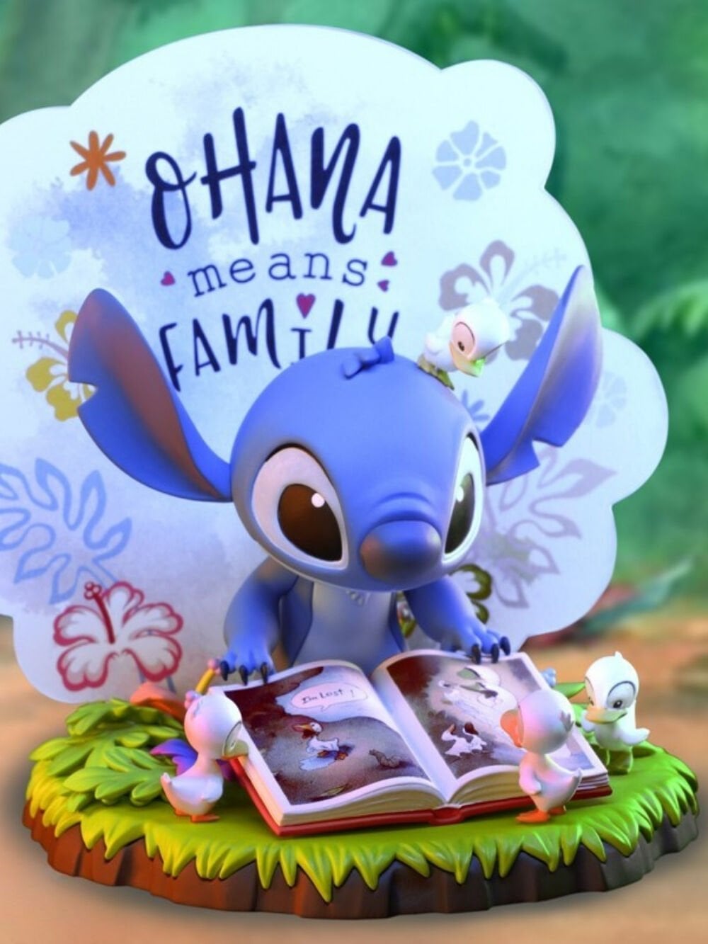 Lilo and Stitch - Stitch Ohana Figür, Super Figure Collection Mini Scene Series