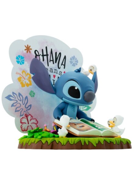 Lilo and Stitch - Stitch Ohana Figür, Super Figure Collection Mini Scene Series